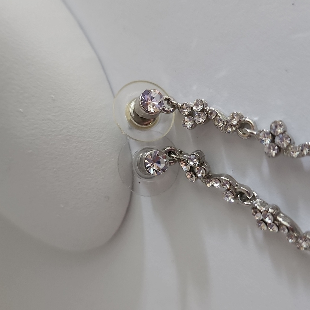 Crystal Drop Earrings - Picture 5 of 8